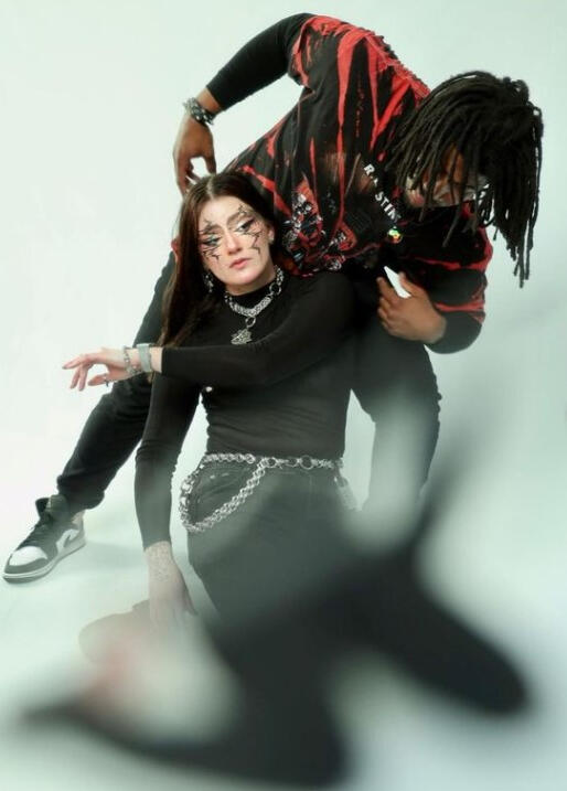 Shot by BrunnetteBullet for Unique Photos lighting class with Kevin Daniel featuring fellow model Eli Hicks