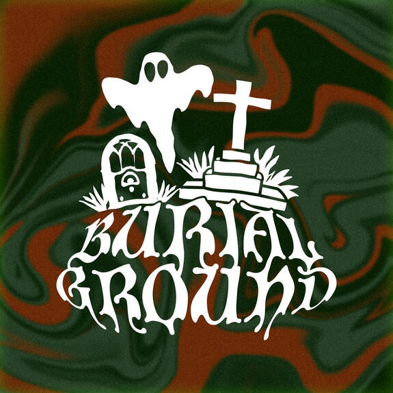 Logo for Burial Ground Radio