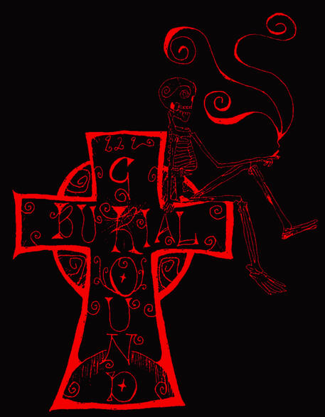 Logo for Burial Ground Radio